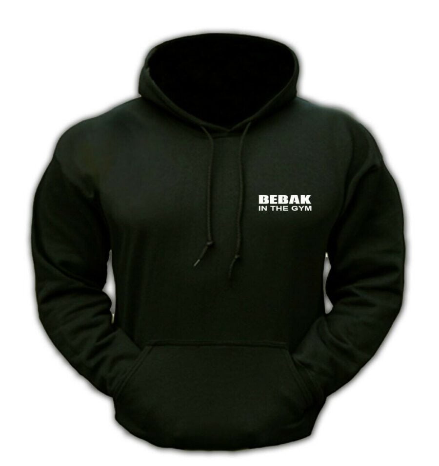 Bebak Men's Black Hoodie