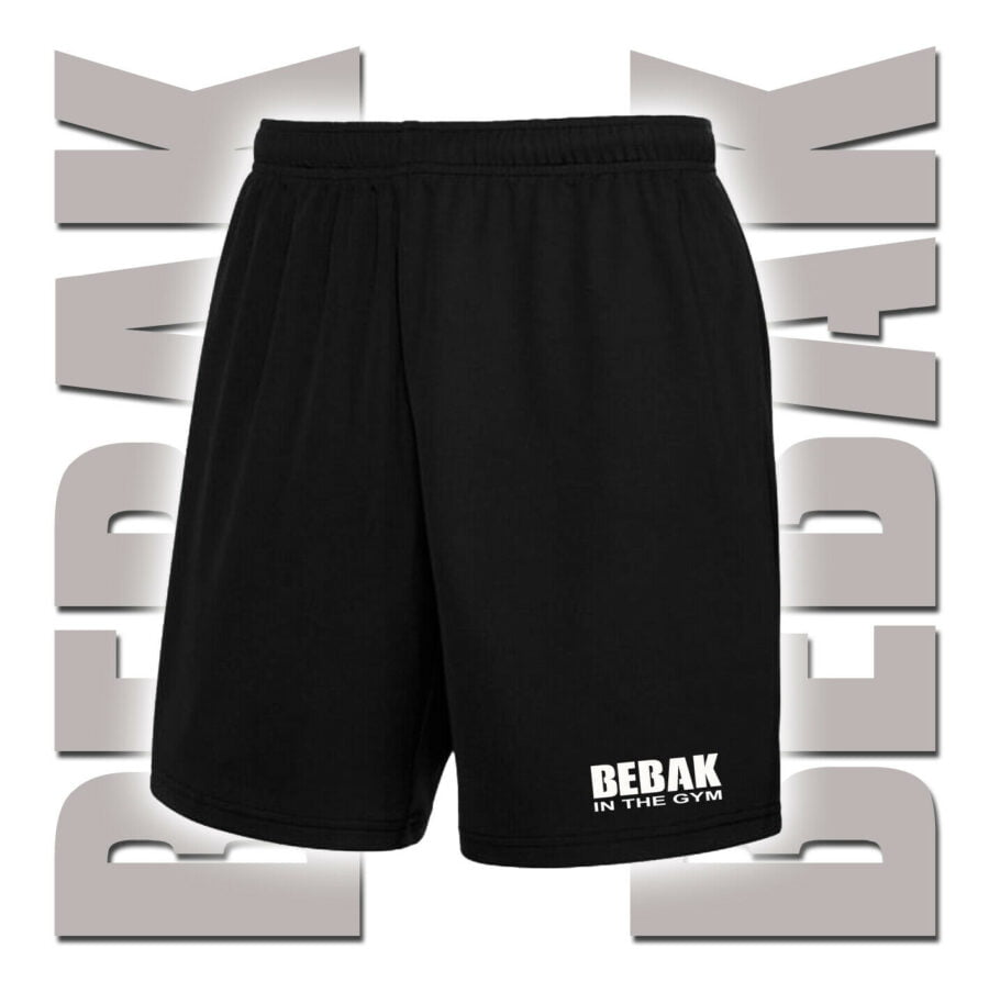 black bebak shorts