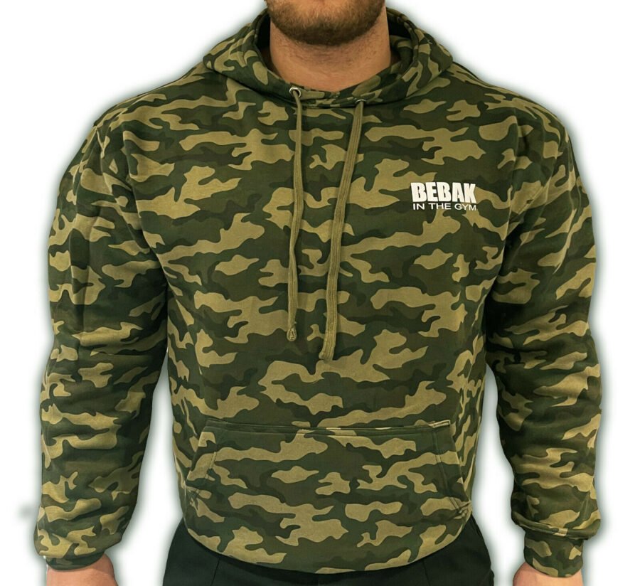 Men's camo hoodie