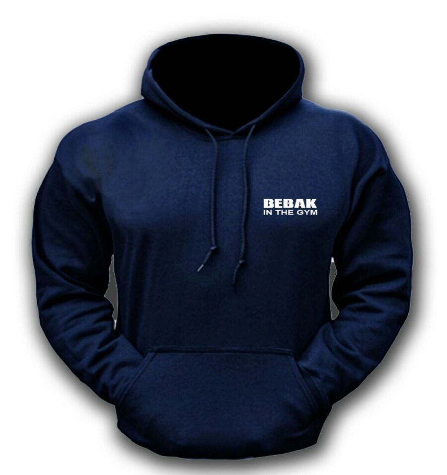 Navy Bebak In The GYm Hoodie